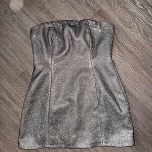 SLA The Label Glittery Mini Dress
